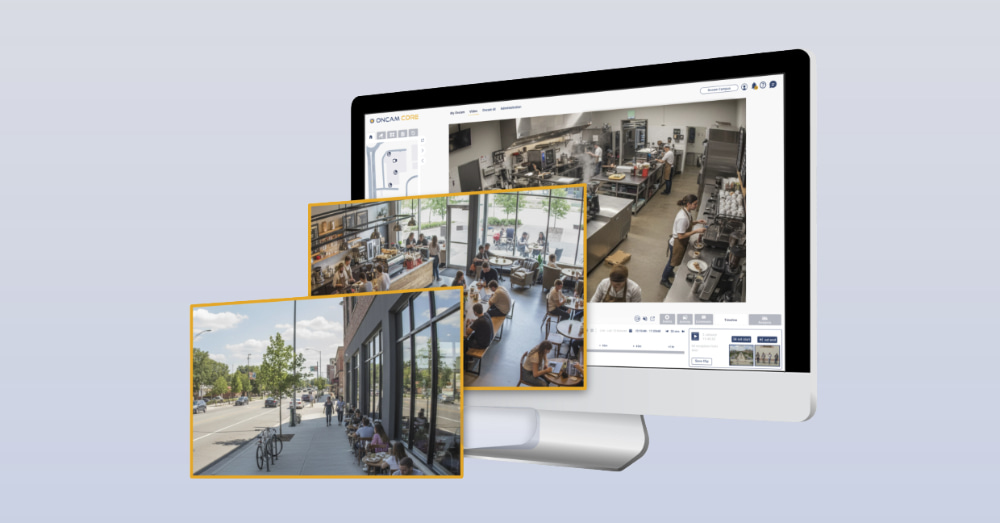 Cross-camera tracking software helping security teams follow activity across multiple surveillance camera views and locations.